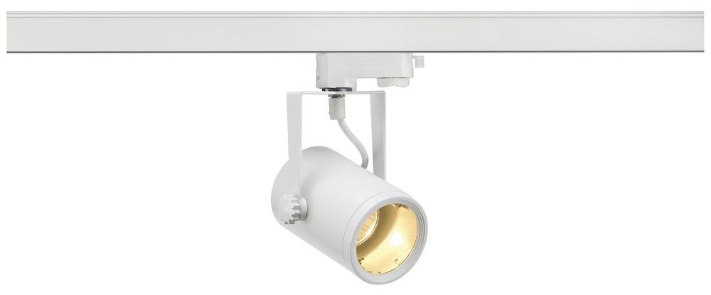 Strahler SLV EURO SPOT, GU10 25W mit 3-Phasen-Adapter IP20 weiss