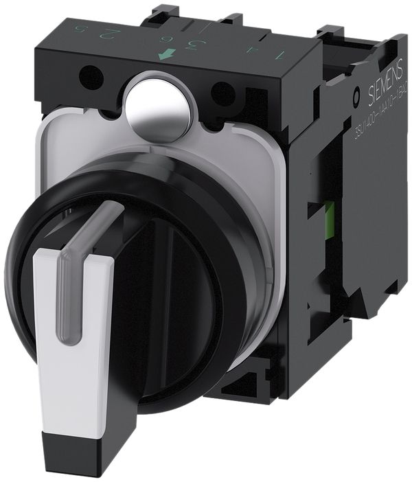 Knebeltaster Siemens SIRIUS ACT Halter 2S I>O<II Kunststoff