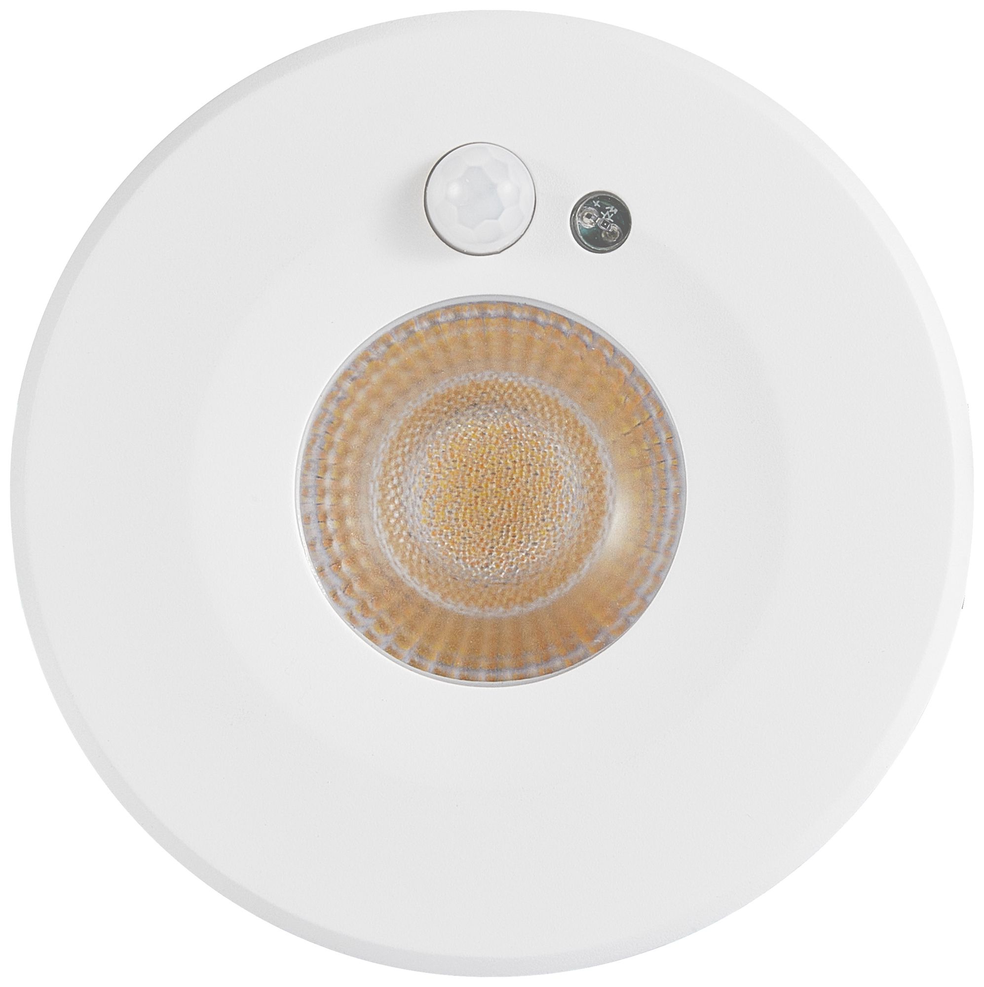 EB-LED-Spot Sylvania START PIR 1×10W 1050lm 827/830/840 IP65 50° Ø86mm weiss