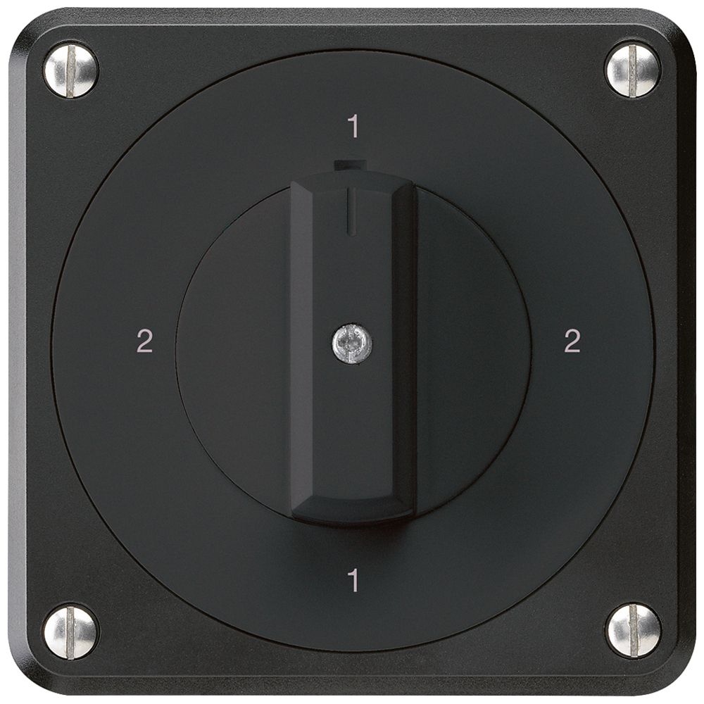 UP-Drehschalter robusto IP55 Schema 3/1P schwarz