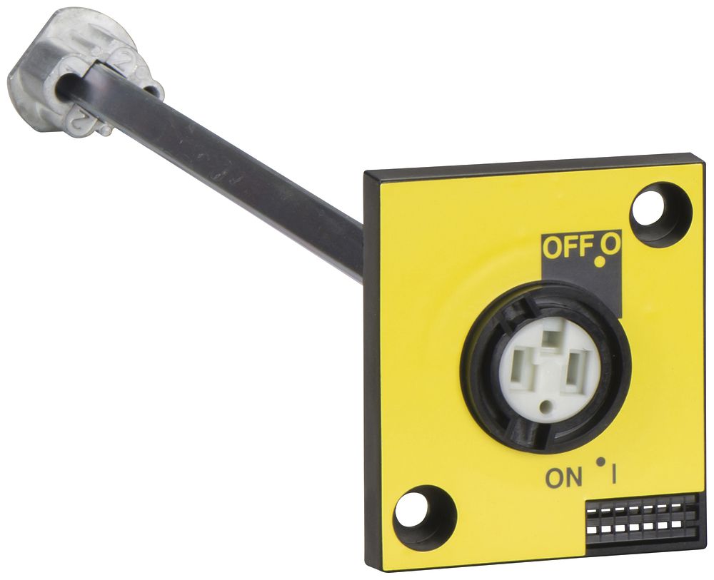 Commande à poignée motrice Schneider Electric INS rouge/jaune