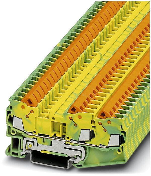Borne 0.5…2.5mm² vert/jaune con. rapide QTC 2.5-TWIN-PE