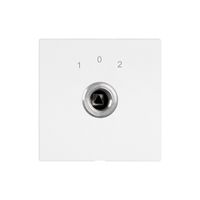 Interruttore a chiave EDIZIO.liv 1P quadra./triang.20A 690V 1-0-2 rientr.bi