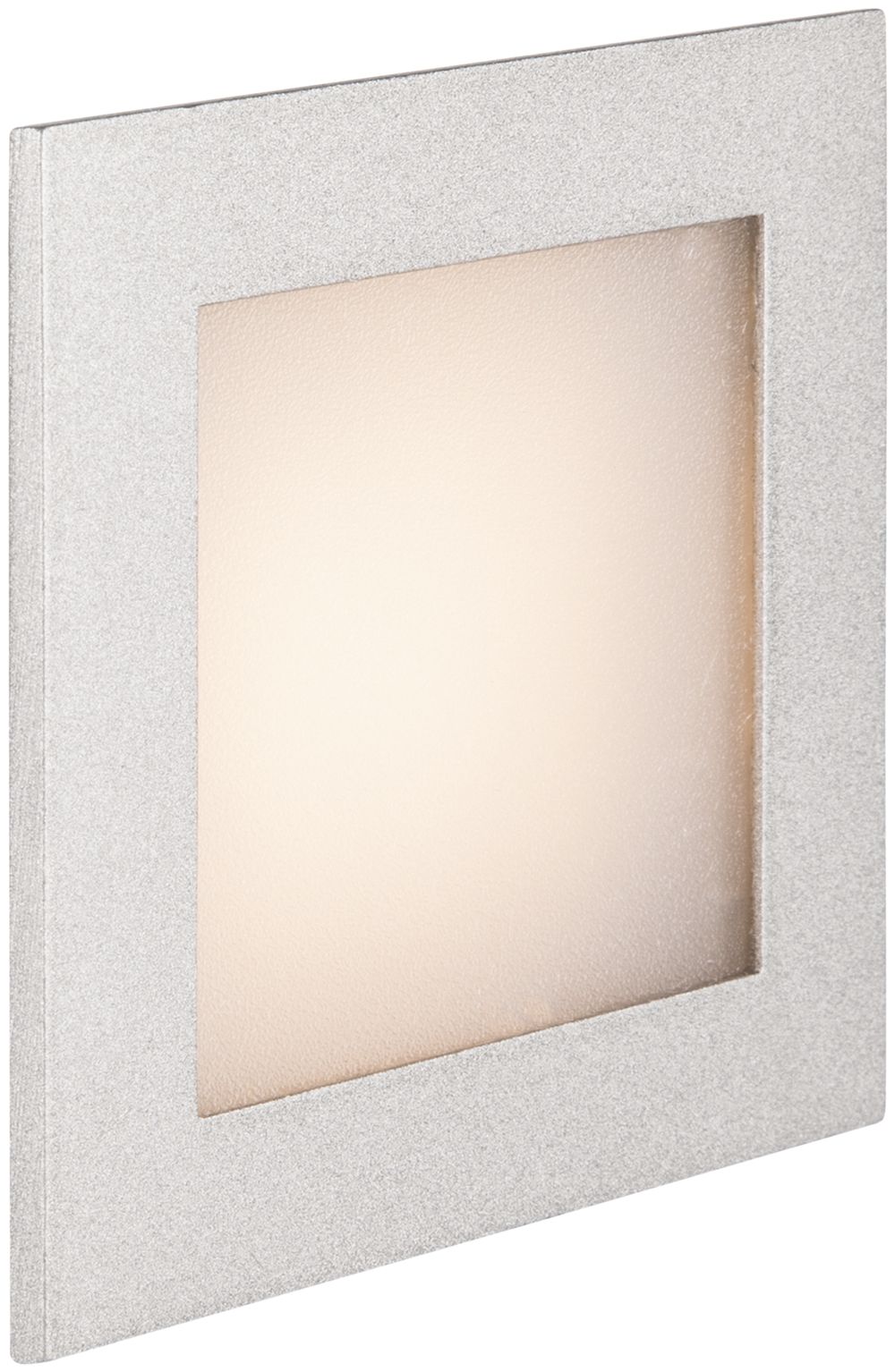 Plafoniera/lpda a muro INS LED SLV FRAME BASIC 3W 140lm 2700K 90×90×55mm argento