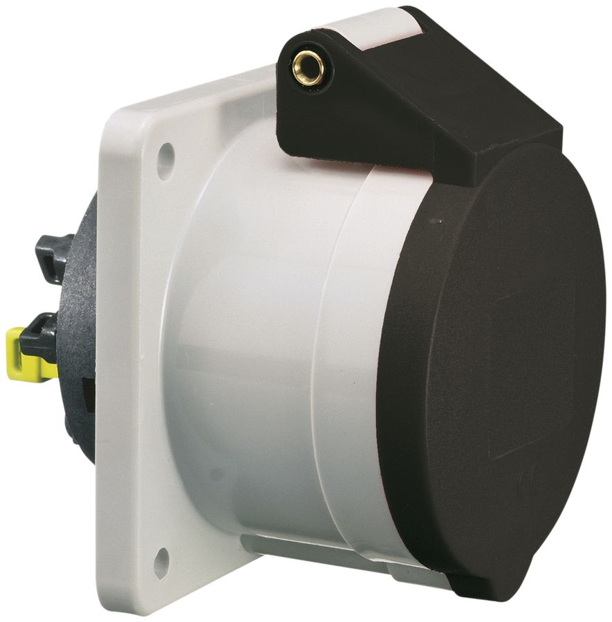 Prise AP CEE Bals 5P 16A 500V 7h noir IP44 nick.Quick Connect