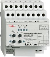 REG-Jalousieaktor FH 2-fach 230VAC, 36352-2.REG