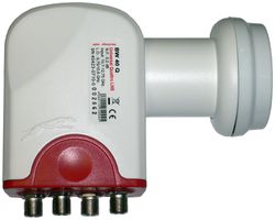Speisesystem WISI Univers.-LNB Quattro BW40Q Ø40mm
