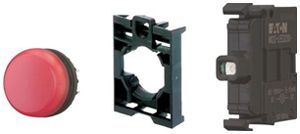 Leuchtmelder Eaton RMQ-Titan M22-L-R-LED230 85…264VAC rot IP67/IP69K