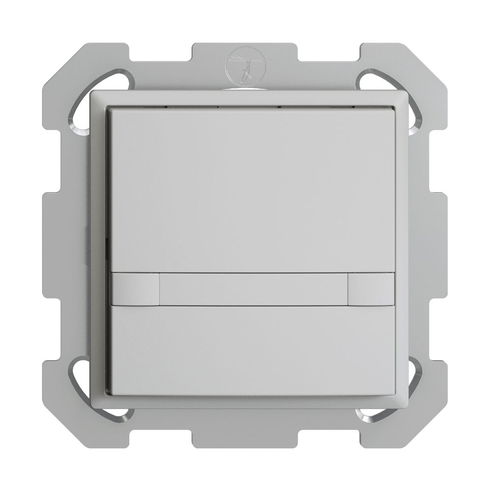 Poussoir KNX RGB ENC EDUE, 250mW, s.LED, papier, 1×pouss., comm.2×touches, grc