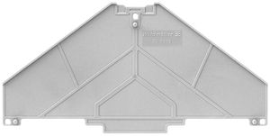 Trennwand Weidmüller TW PRV8 beschriftet 1…8, waagerecht, 120×59.7mm grau