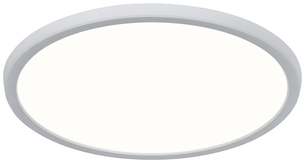 Plafonnier LED Nordlux Oja 29 15W 1700lm 3000…4000K IP54 Ø294mm blanc