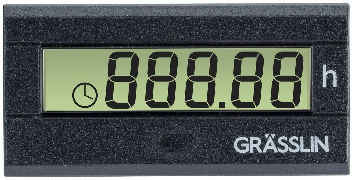 Compteur d'heures de service INC Elbro taxxo 9612, 12…24VDC, noir