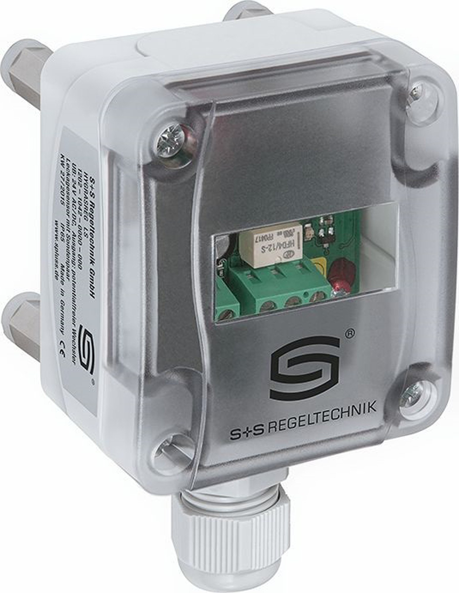 Capteur fuite/détecteur intrusion d'eau, 24 V CA/CC, sortie: 1 inverseur de 24 V