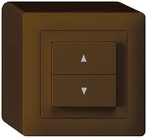 Interruttore per tapparelle AP kallysto 2 tasti di comando marrone mors.inn.