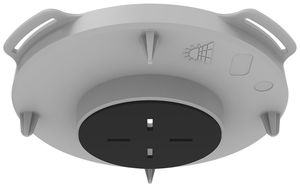 Frontteil Spotbox Mini Flex Ø80mm für Sichtbeton grau