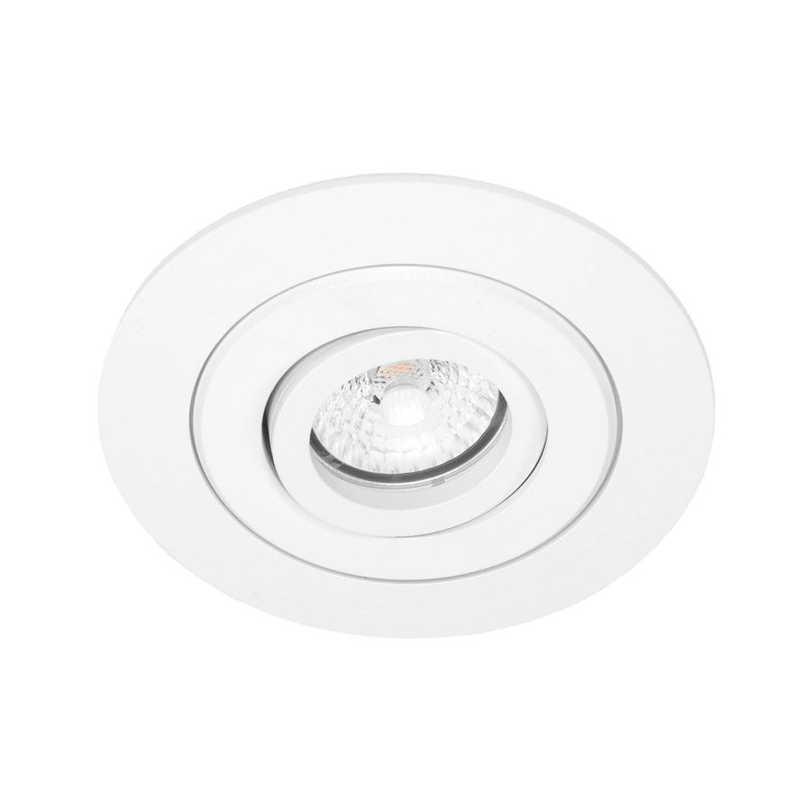 Dekorring für Einbauspot TK-Disc weiss-matt Ø68-120mm