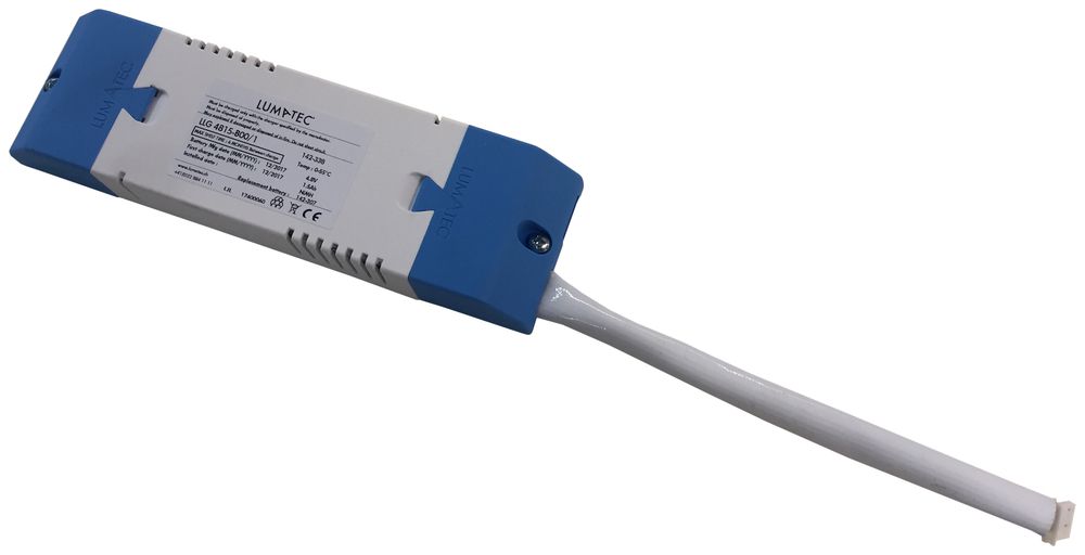 Accu d'éclairage de secours Lumatec LLG 4815, 4.8V 1.5Ah, dans boîtier CL 24