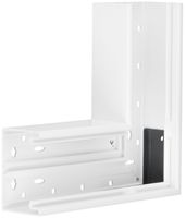 Angle plat tehalit BR 65100, blanc trafic