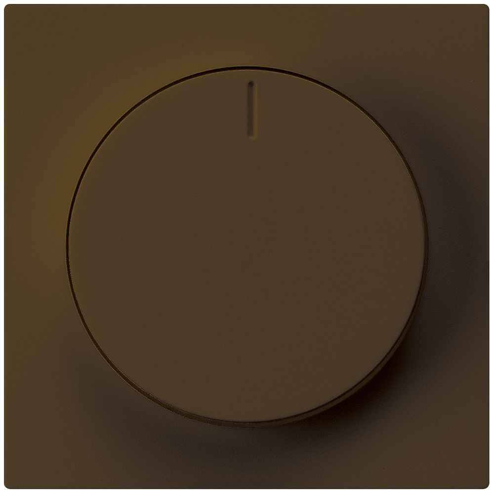 Drehdimmer Universal Hager kallysto 20…400W/VA braun