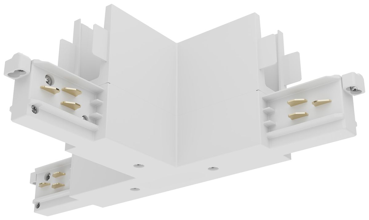 Raccord en T Sylvania Lytespan H triphase blanc intérieur droite