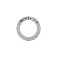 Kennscheibe Al Ein->I<-Aus AG SS, GV SS, GUP SS