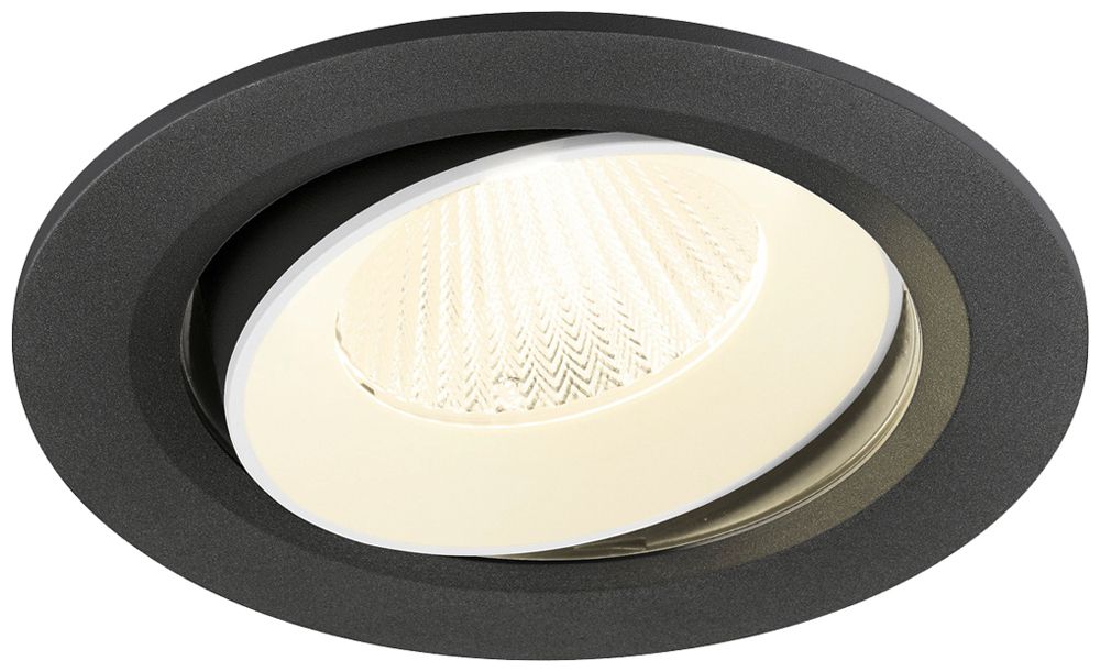 Downlight LED SLV NUMINOS MOVE L 17W 2700lm 4000K MB DALI Ø160×93mm no/bc
