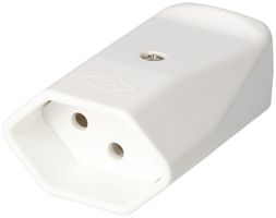 Kupplungssteckdose Typ 13 MH TH für Kabel Ø6…8.5mm ws