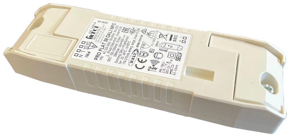 Alimentation LED Elektrogros PRO FLAT 38 DALI NFC 1.5…38W 10…54V 150…1050mA