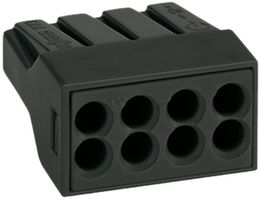 Verbindungsklemme WAGO 8P 2.5mm² grau