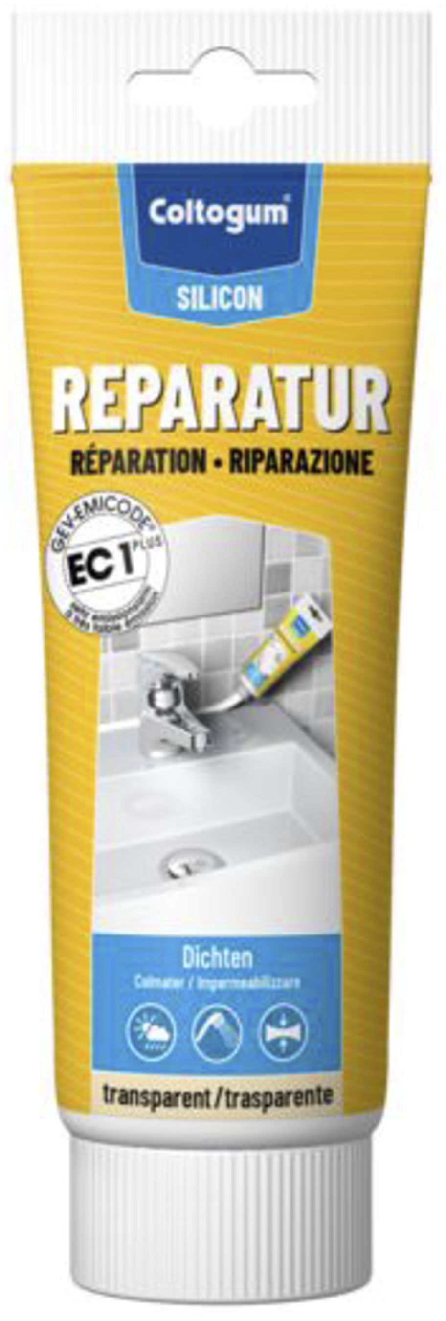 Sigillante Coltogum silicone 100ml trasparente