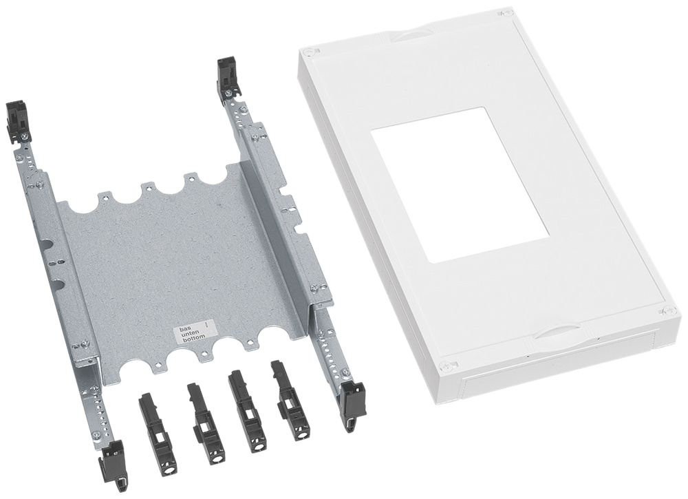 Kit Hager univers N 450×250mm per disgiuntore H3+MCCB P4 3/4 poli