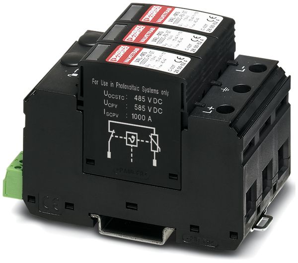 Protection surtension PV PX 1000VDC avec contact de signalisation