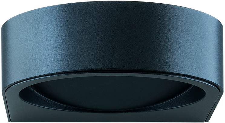 LED-Wandanbau-/Pollerleuchte WPL rund 11W, 3000K, IP65, ant, 150 x 175 x 45mm