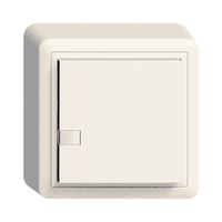 AP-Dimmer LED EDIZIOdue ZEP ohne LED 1×Taste 1×Bedienung weiss