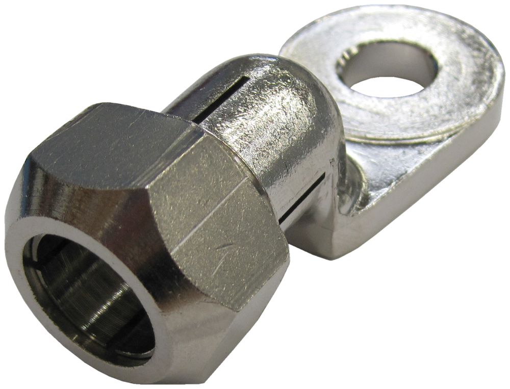 Capocorda concentrico diritto Gardy 16mm ottone