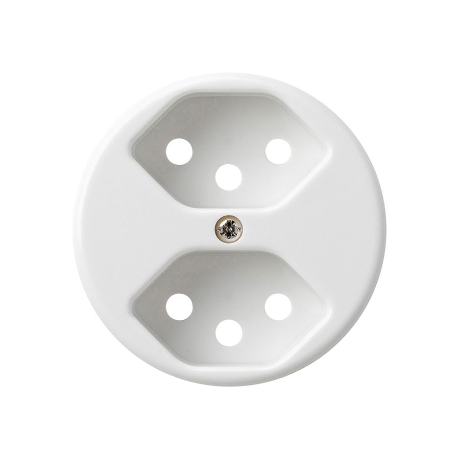 Disco frontale 2×tipo 13 bianco basico