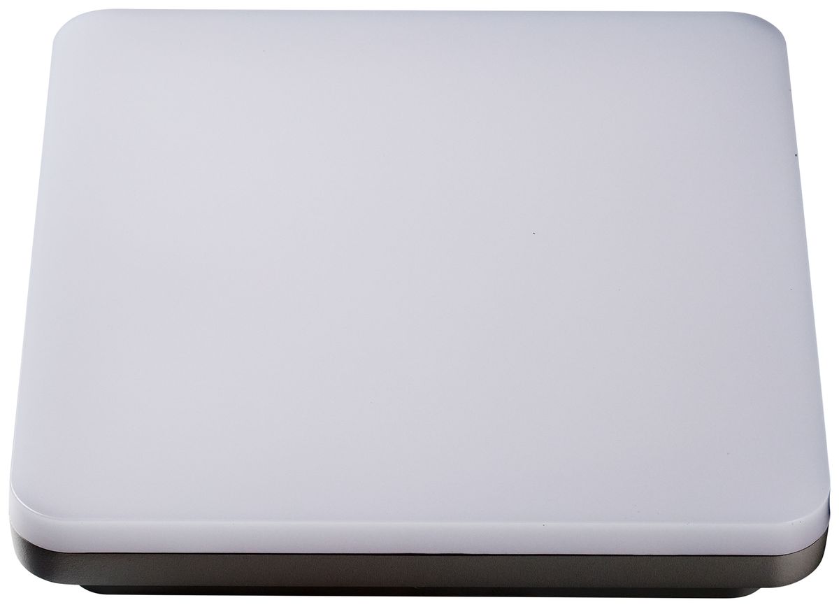 Lampada apparente LED Sir Heian SLICE2 15W 1600lm 830/840 IP54 210×210 nero