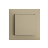 Frontset EDIZIOdue sand 60×60mm für Druckschalter