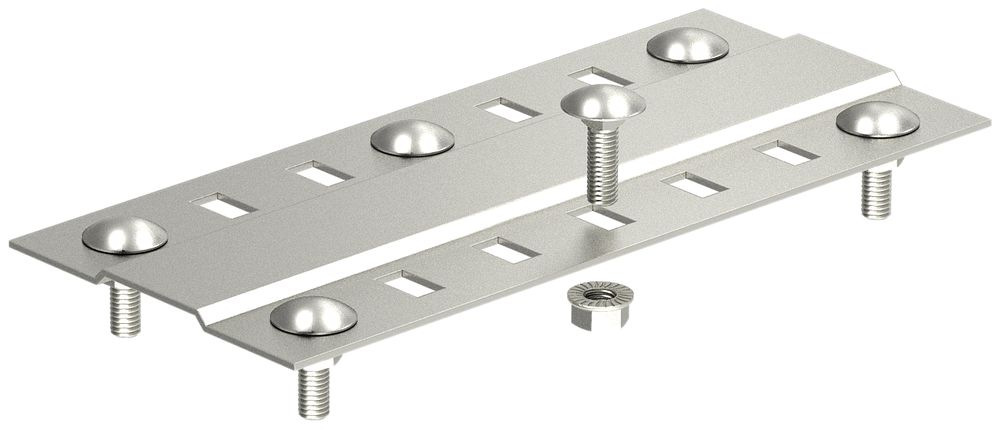 Coprigiunto Bettermann l=200mm acciaio inossidabile