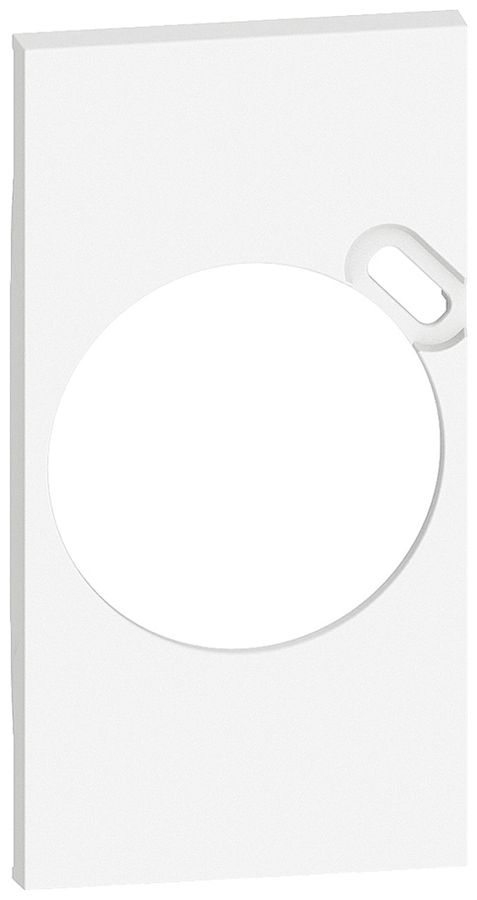 Cache Living Now 2 modules pour prise FR avec USB blanc