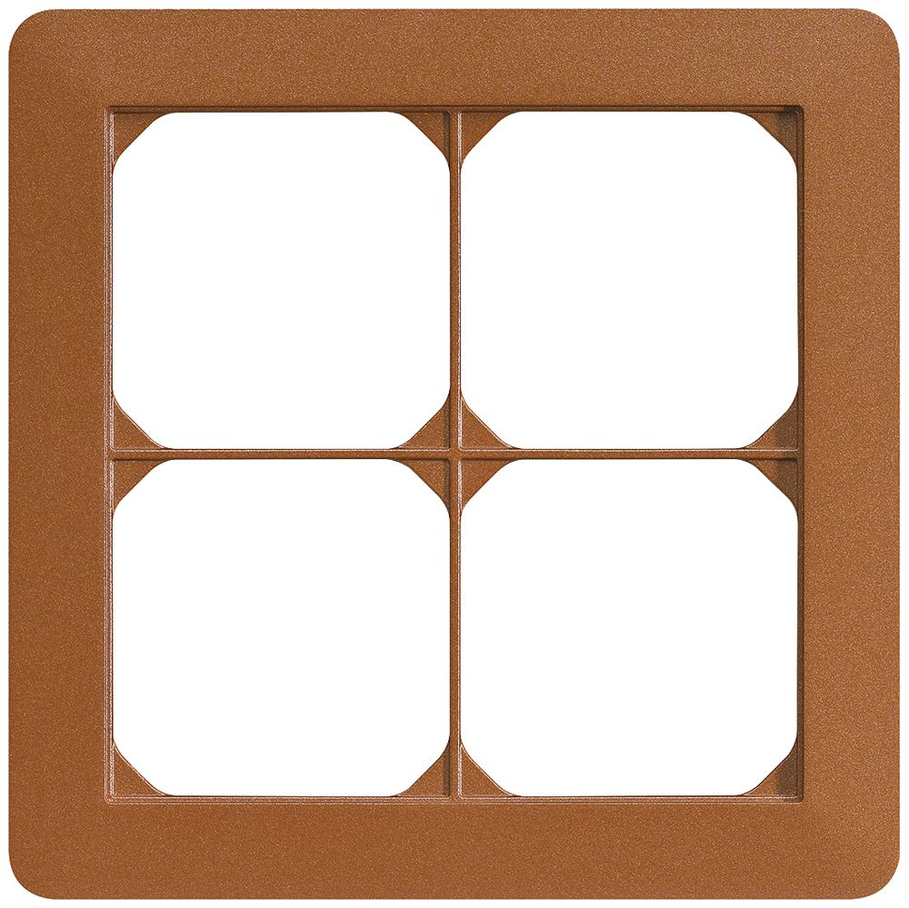 UP-Abdeckrahmen kallysto.trend 2×2 canyon 154×154mm