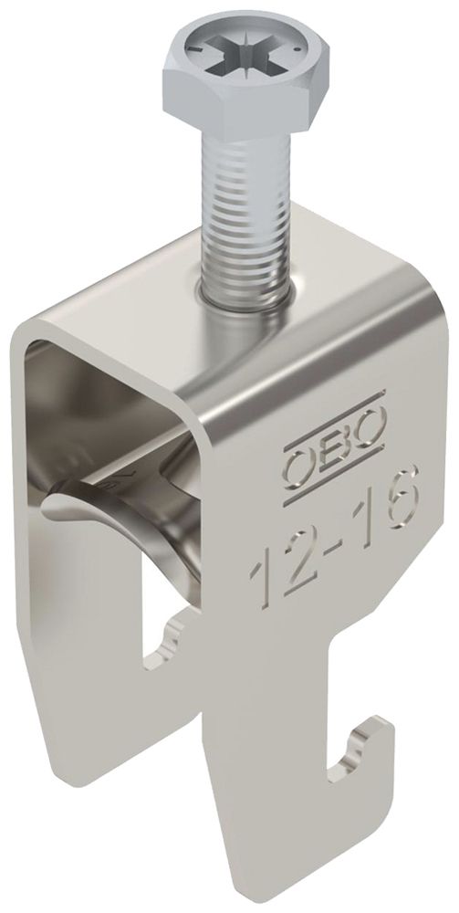 Fixation rapide BET 2056 pied à U métal 12…16mm 1×câble A4 1.4571