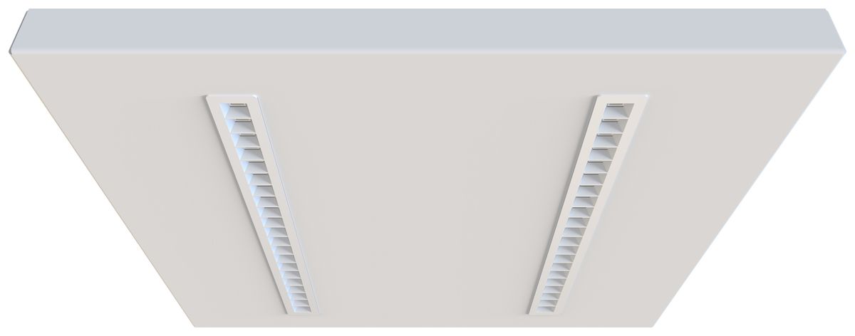 Lampada pannello LED Sylvania OPTICLIP 26W 3300lm 840 IP40 DALI 595×595mm bi