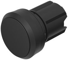 Pulsante INS EAO45, I, nero, anello nero, a filo