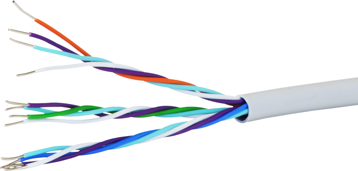 Kabel U72 3×4×0,8mm halogenfrei Eca