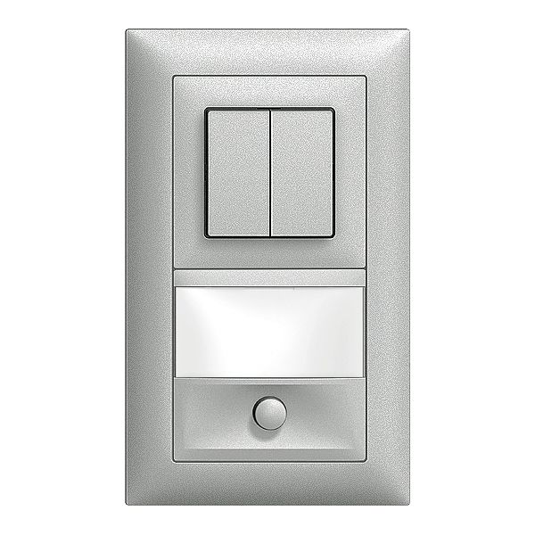 UP-Kombination EDIZIOdue 1/1P+Sonnerie silver