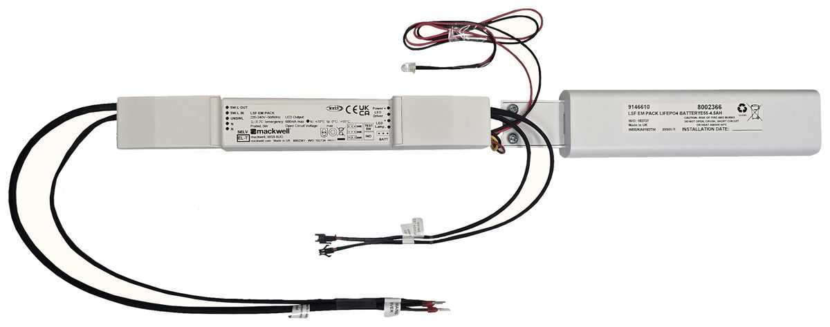 Notlicht-Set Sylvania LifeSave MT RC 3W LED 3h Prüftaste