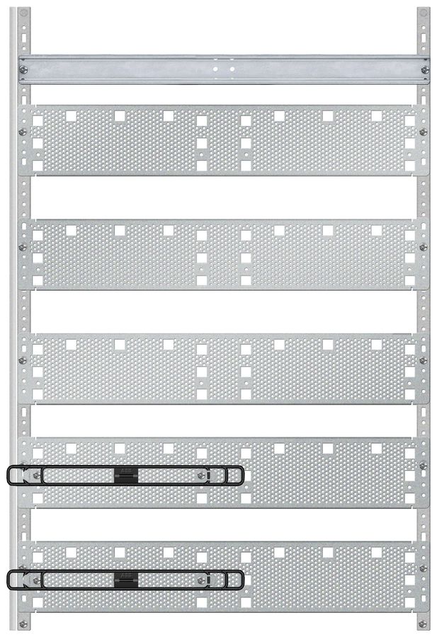Panneau Media ABB, pour distributeur vide 2 champs, 2 rangées, hauteur pose 1