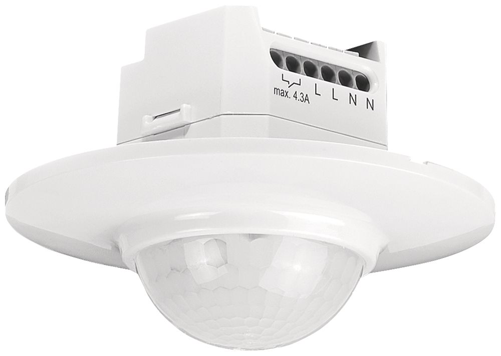 Détecteur de présence ENC Swiss Garde 360 Master PF RA 16m, blanc