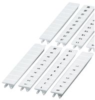 Ruban Zack ZB 71…80 blanc impression horizontale à 10 étiquettes 5mm